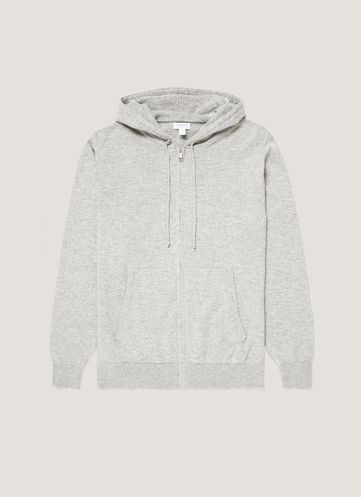 Men's Cashmere Lounge Set in Grey Melange - Image 3