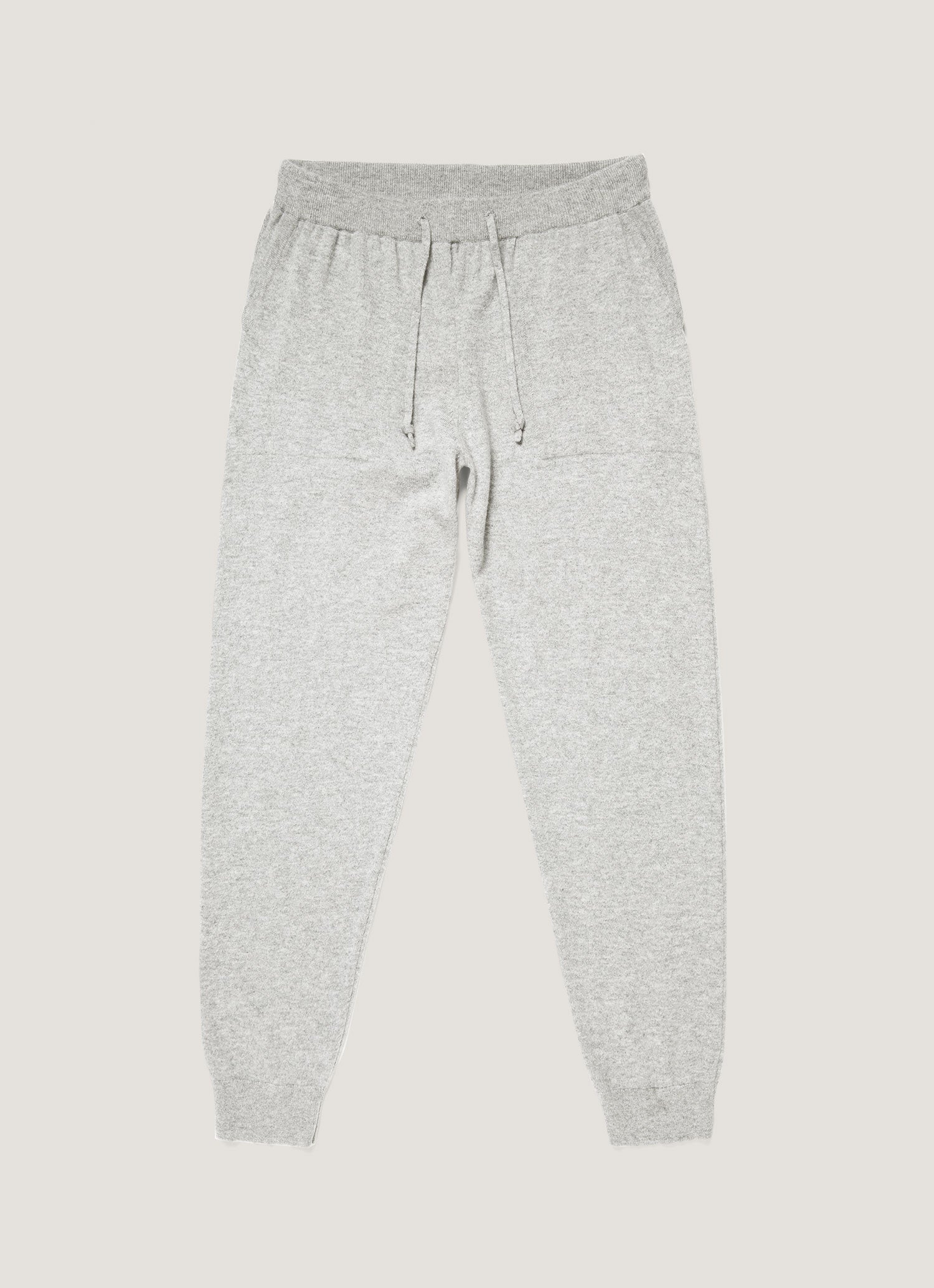 Men's Cashmere Lounge Set in Grey Melange - Image 5