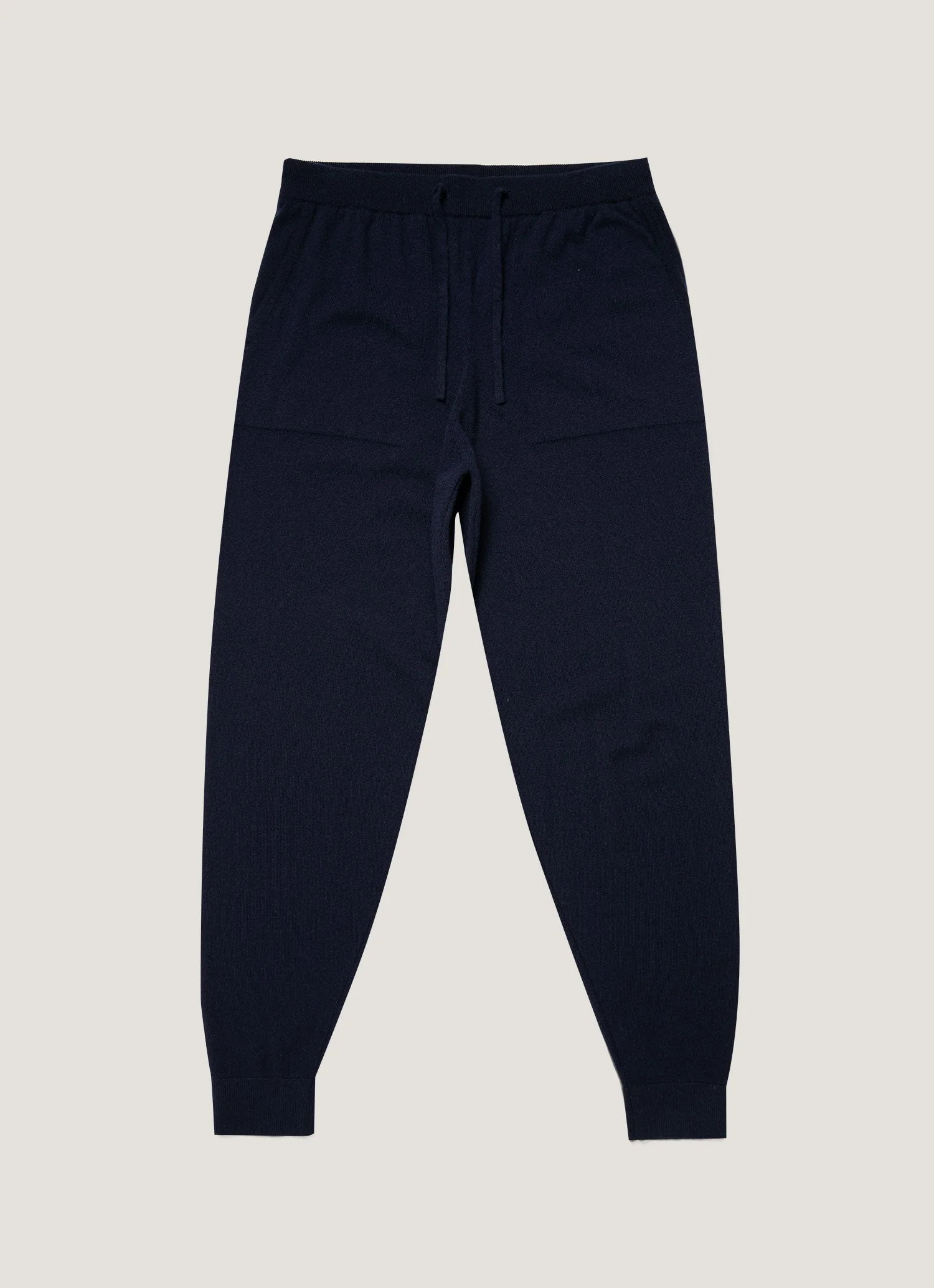 Men's Cashmere Lounge Set in Navy - Image 5