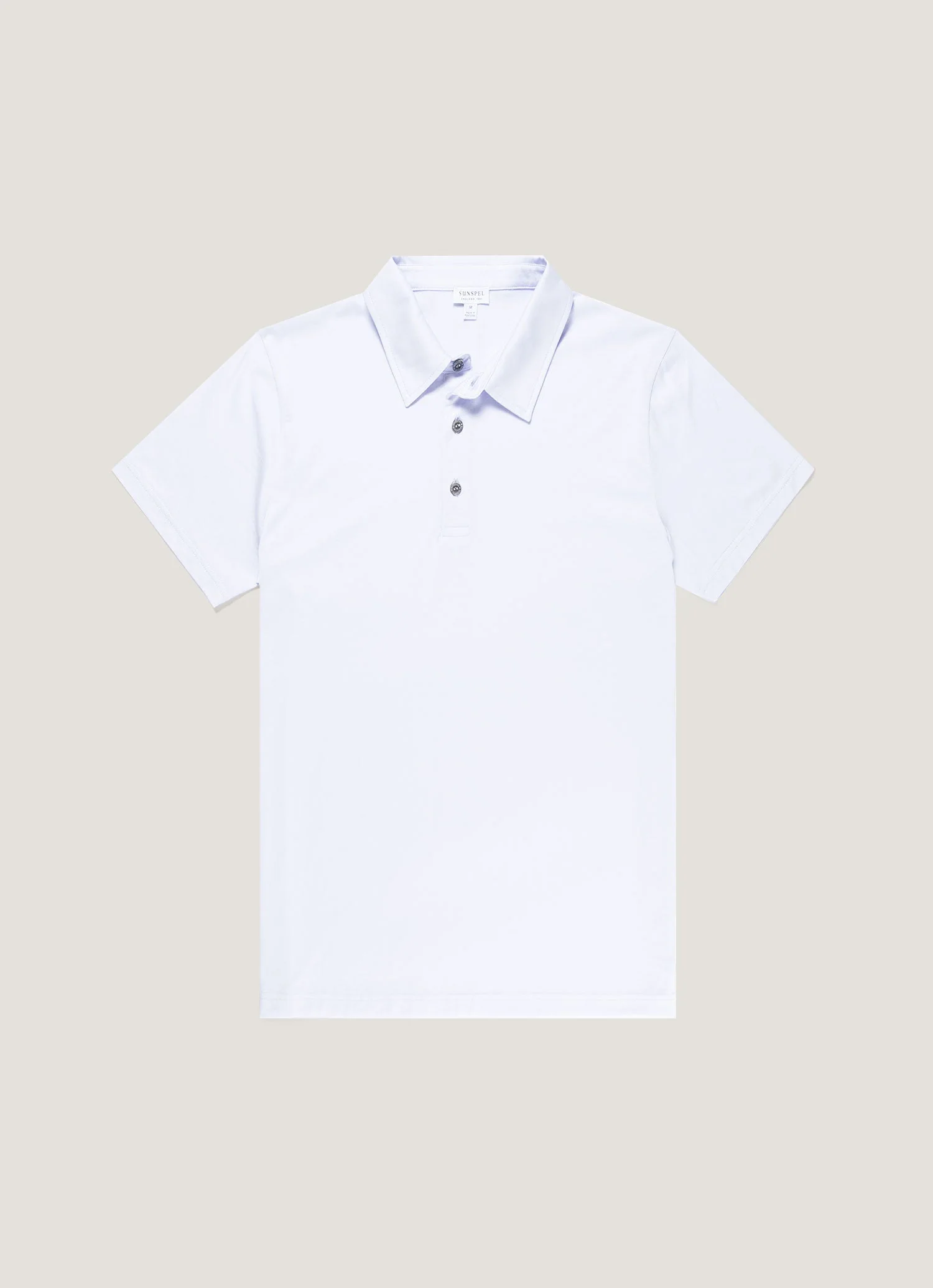 Men's Classic Jersey Polo Shirt in Light Blue