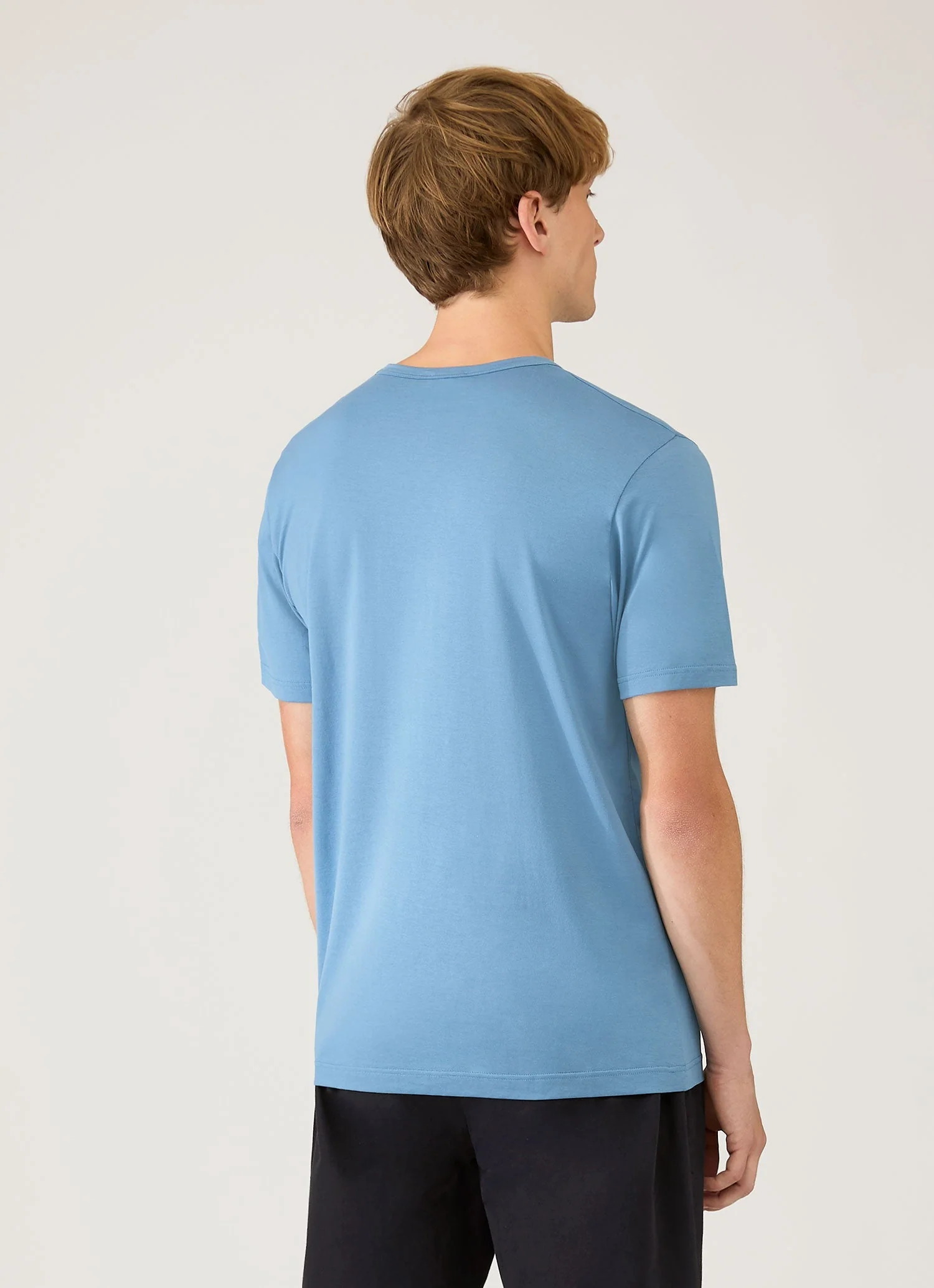 Men's Classic T-shirt in Airforce Blue - Image 5