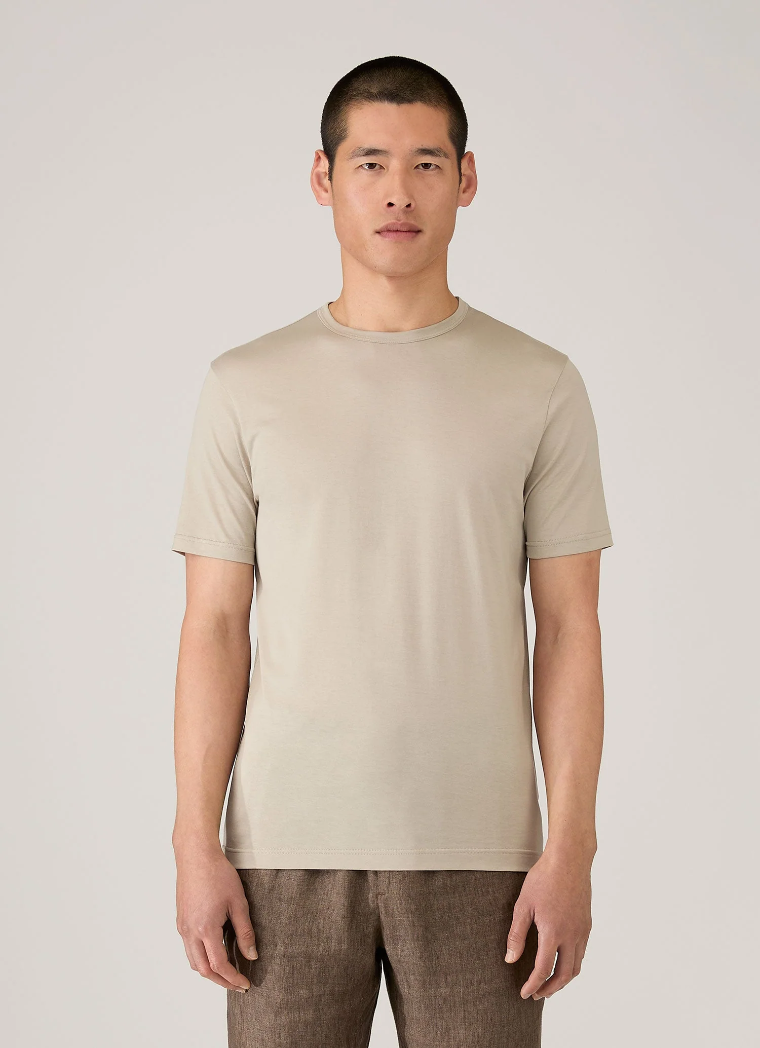 Men's Classic T-shirt in Ash - Image 2