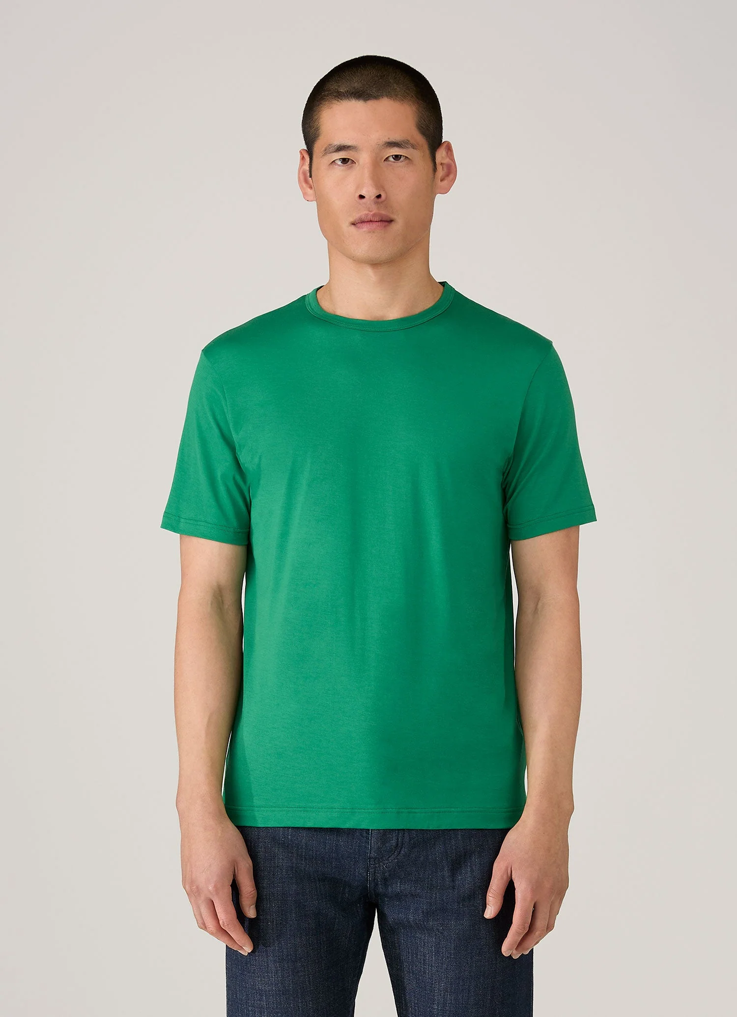 Men's Classic T-shirt in Bright Green - Image 2
