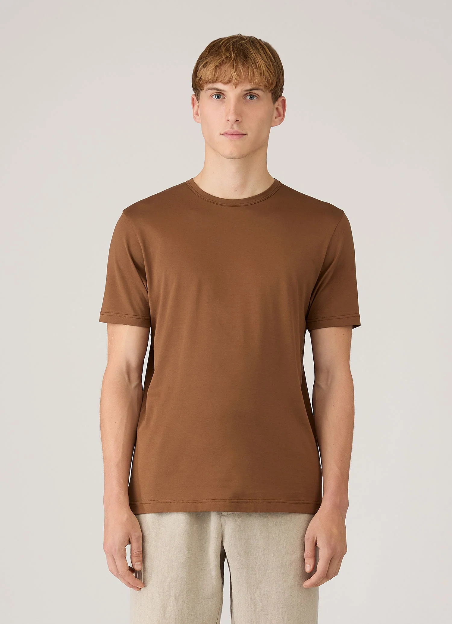 Men's Classic T-shirt in Bronze - Image 2
