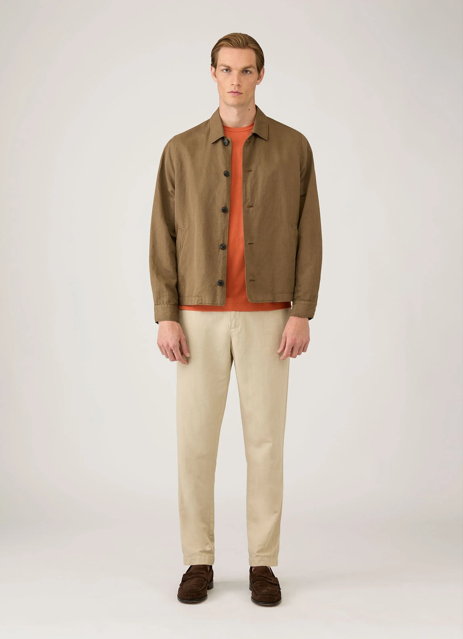 Men's Classic T-shirt in Copper - Image 3
