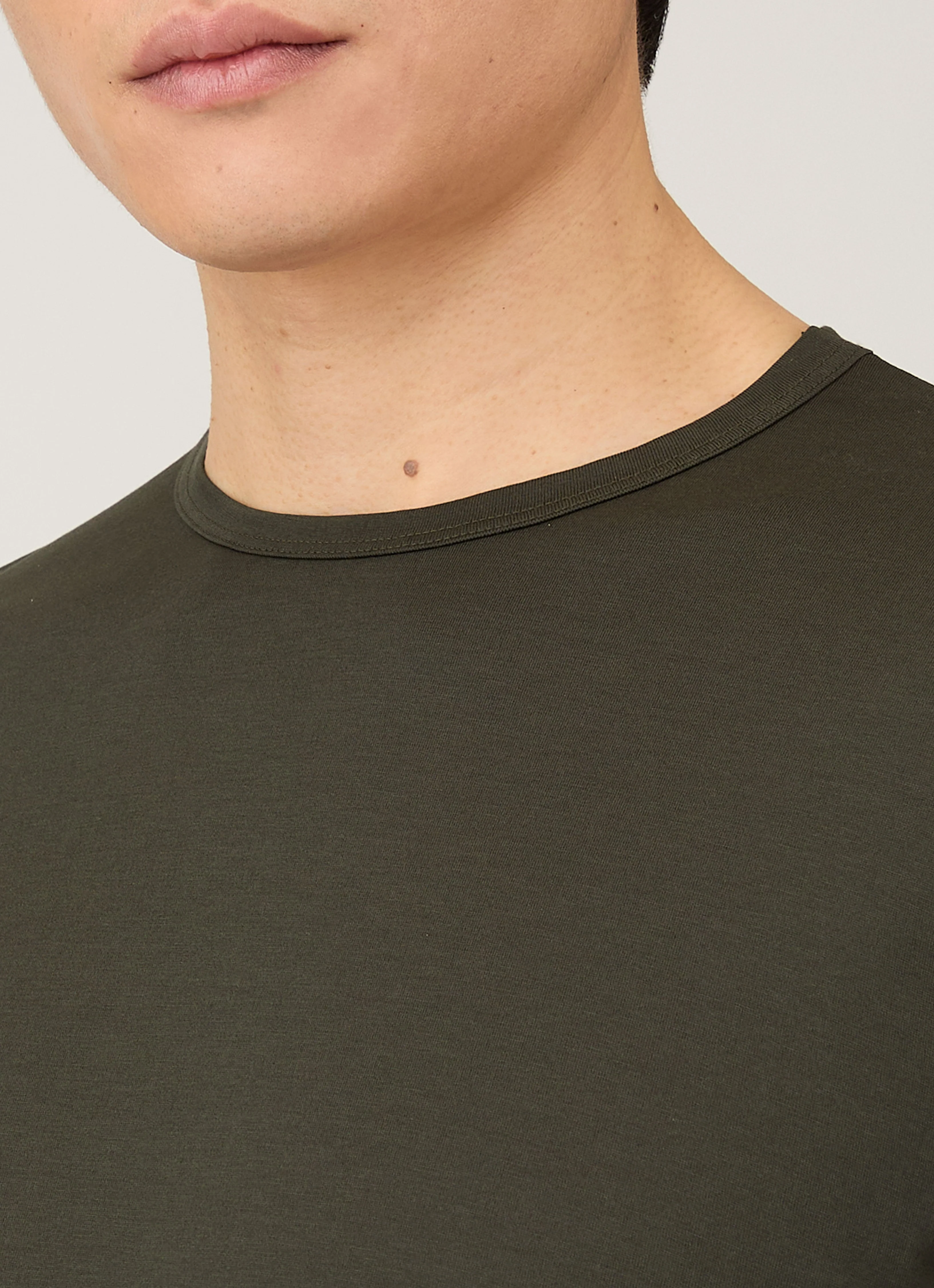 Men's Classic T-shirt in Dark Green - Image 6