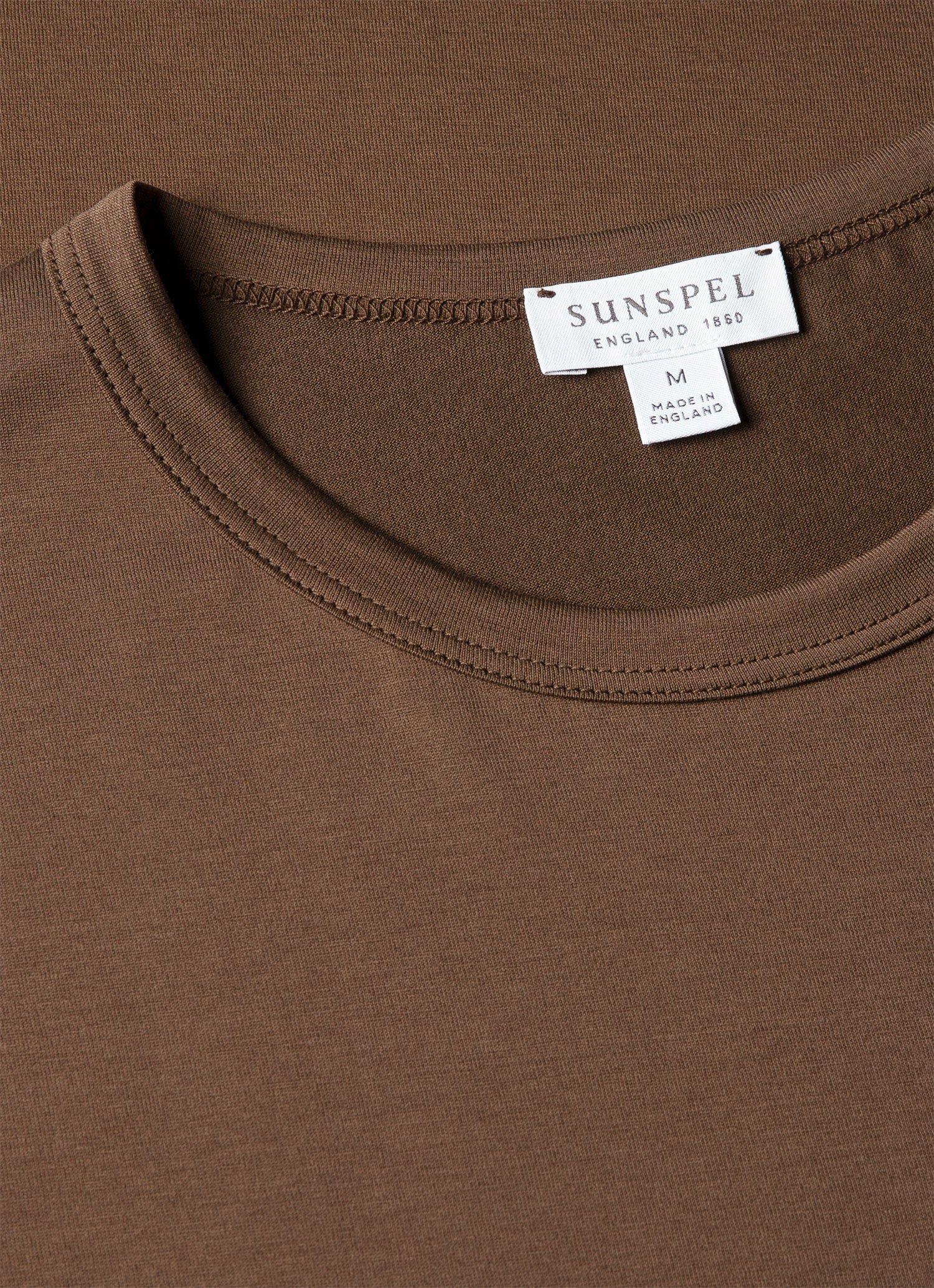 Men's Classic T-shirt in Dark Walnut - Image 4