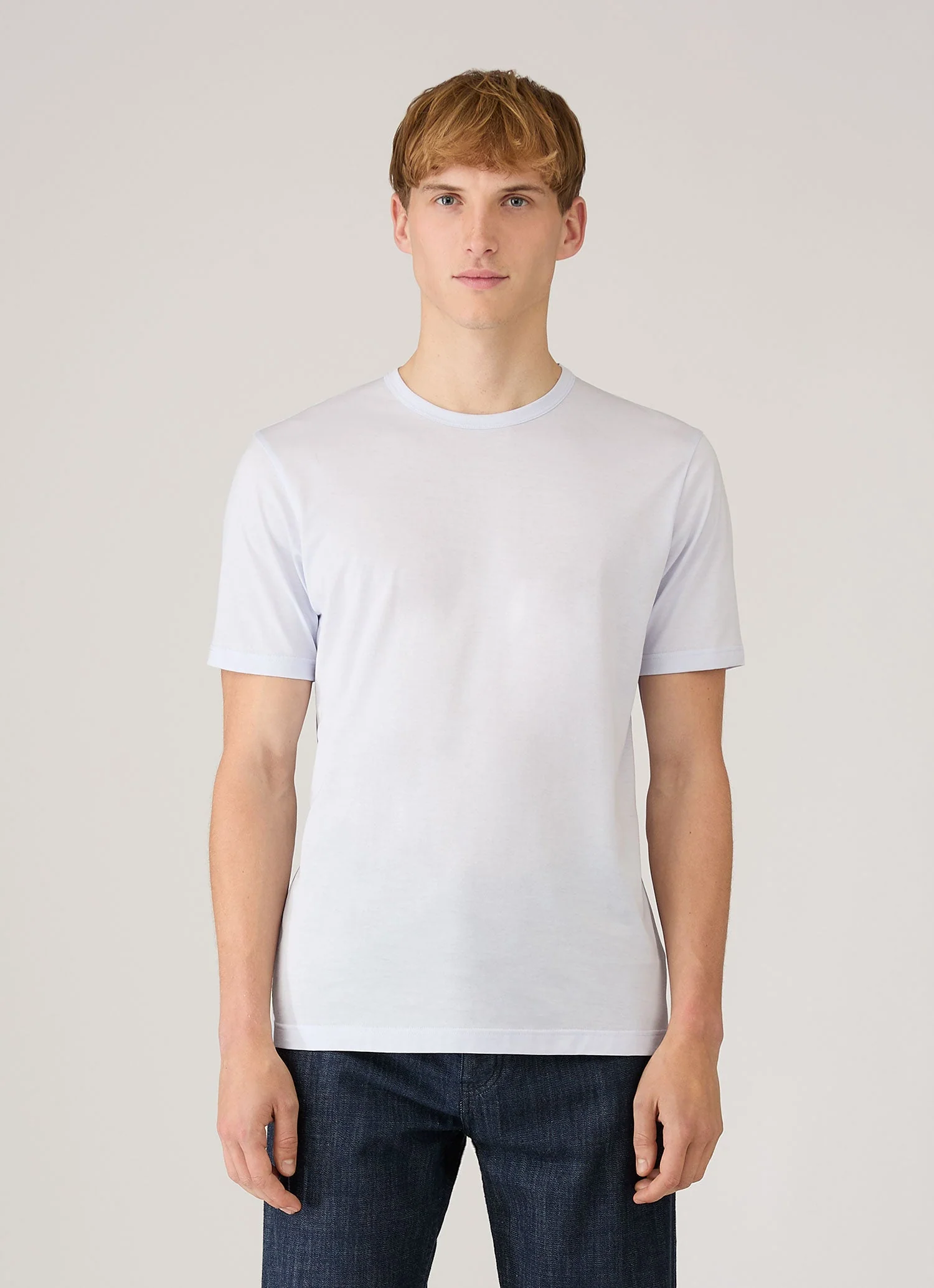 Men's Classic T-shirt in Light Blue - Image 2