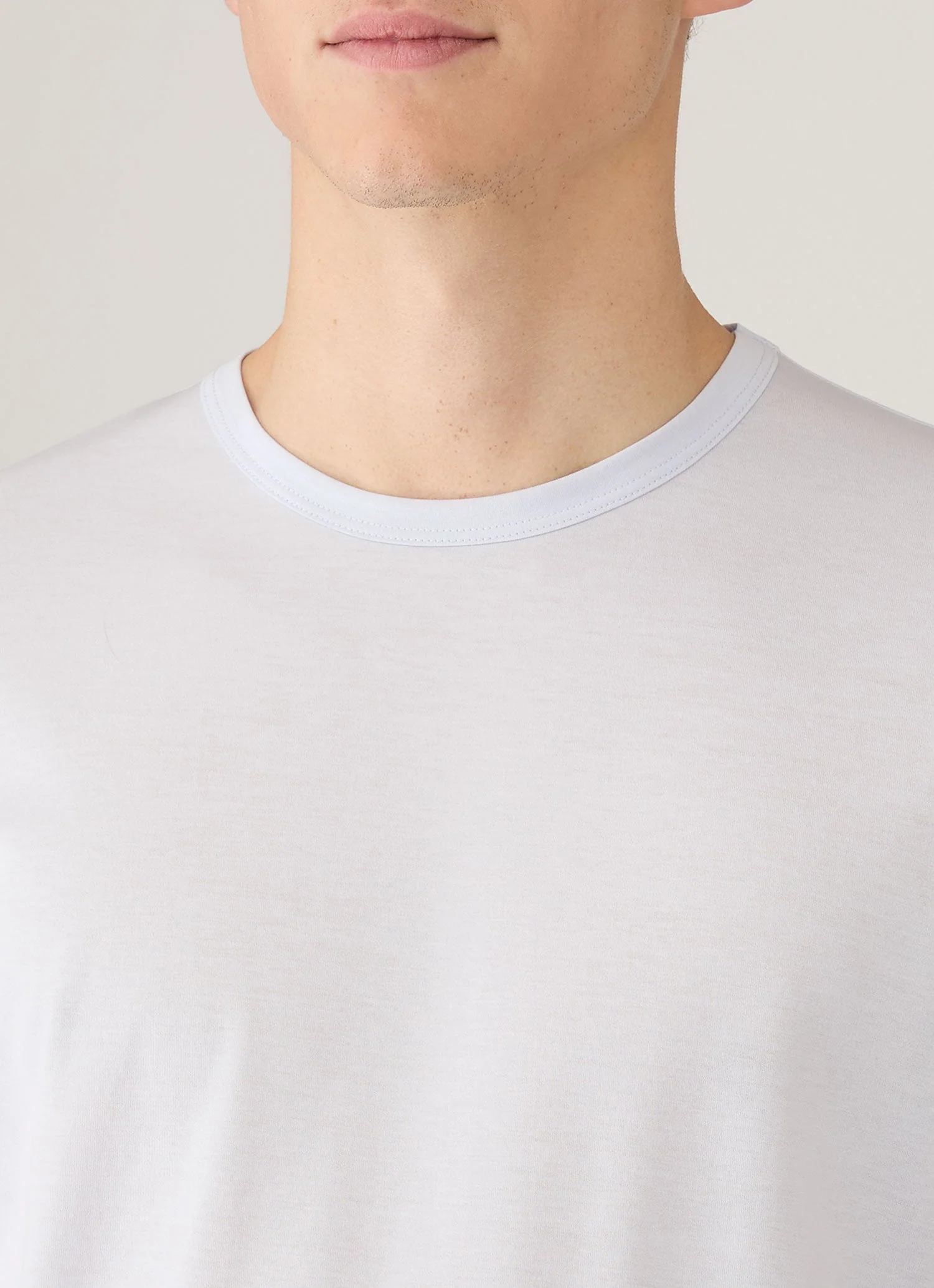 Men's Classic T-shirt in Light Blue - Image 6