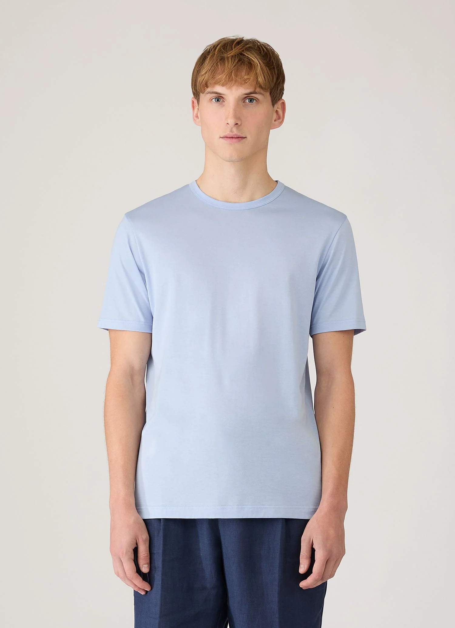 Men's Classic T-shirt in Sky - Image 2