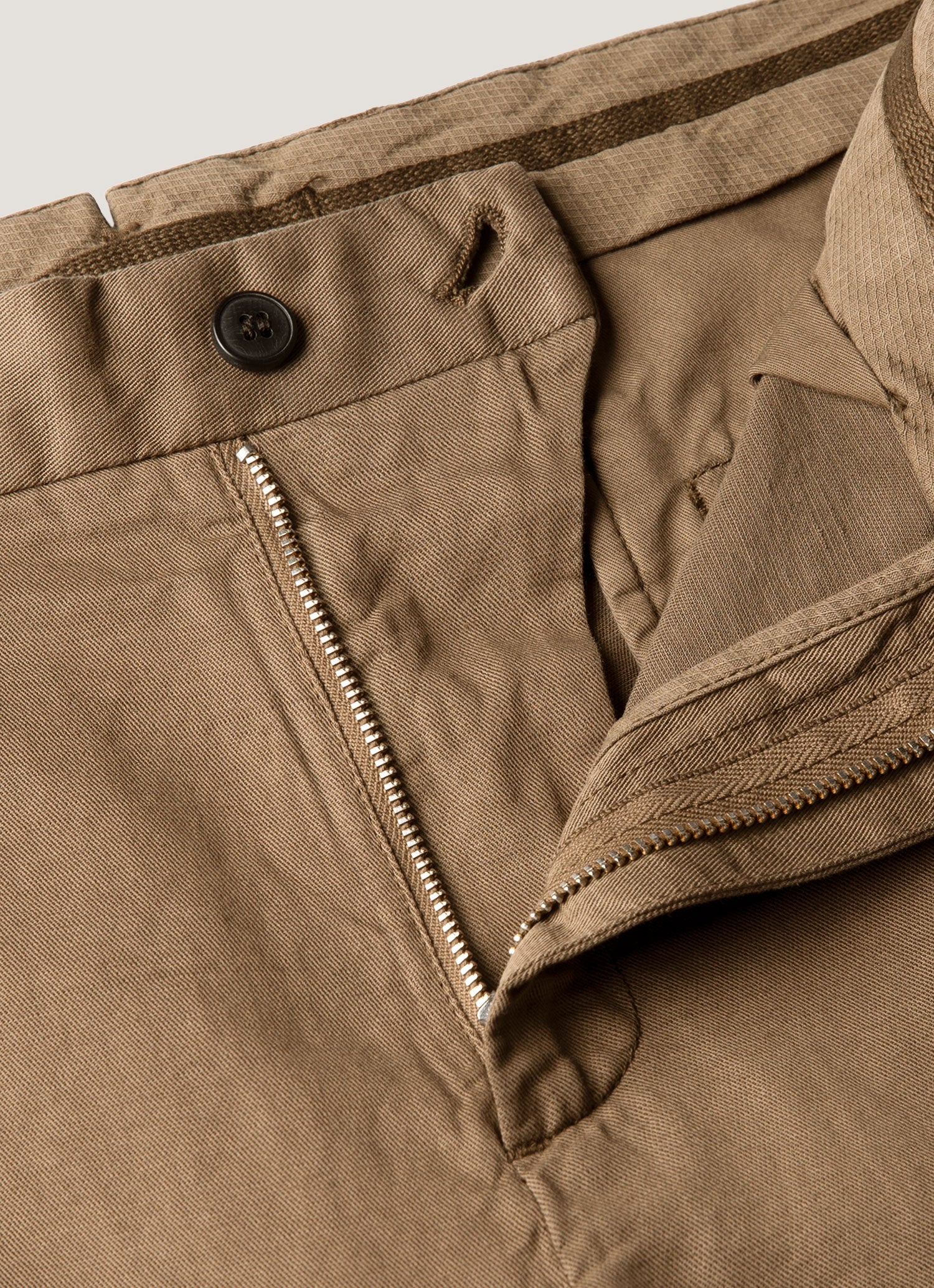 Men's Cotton Linen Two-Piece Suit in Dark Cedar - Image 8