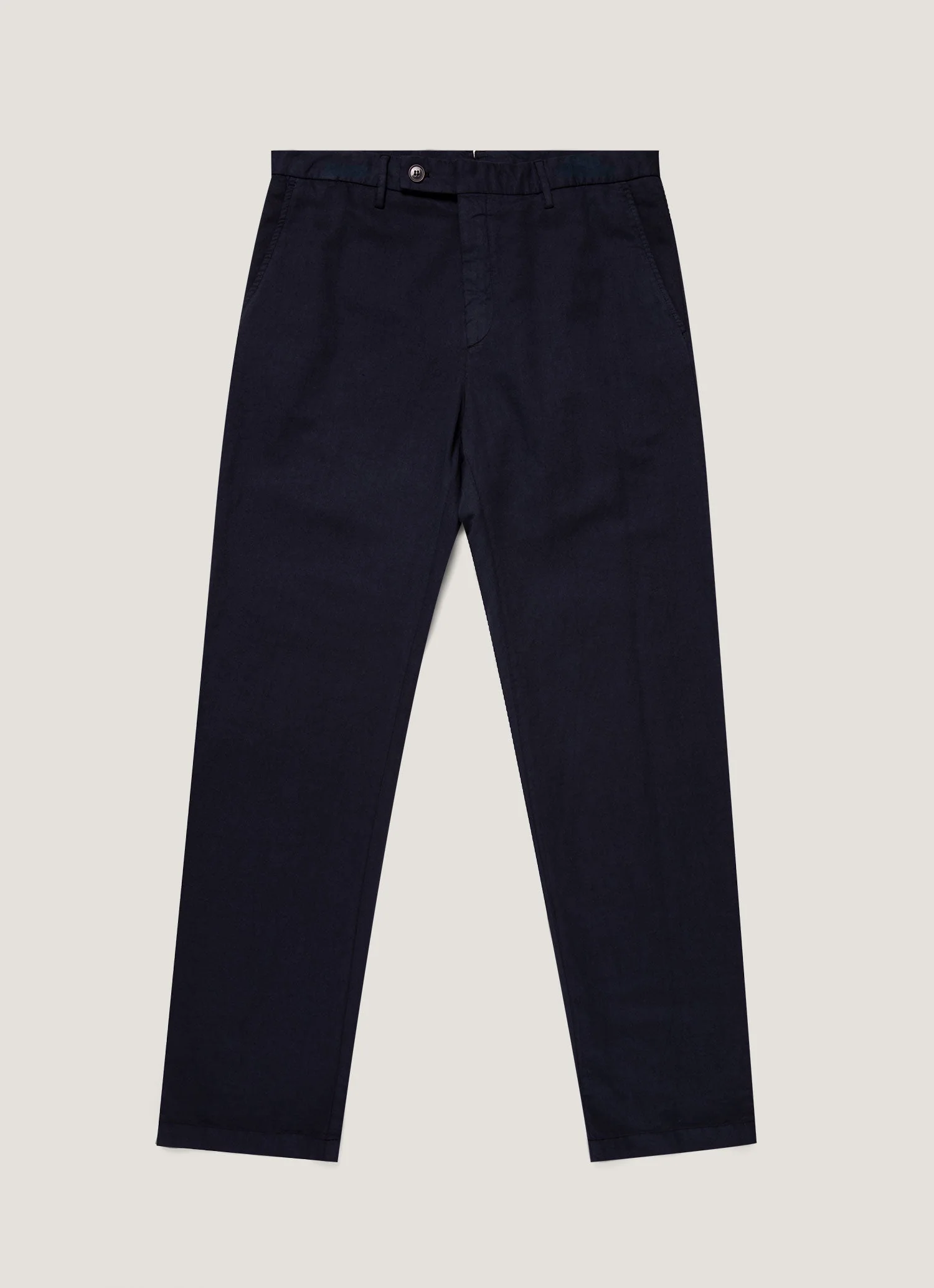 Men's Cotton Linen Two-Piece Suit in Navy - Image 6