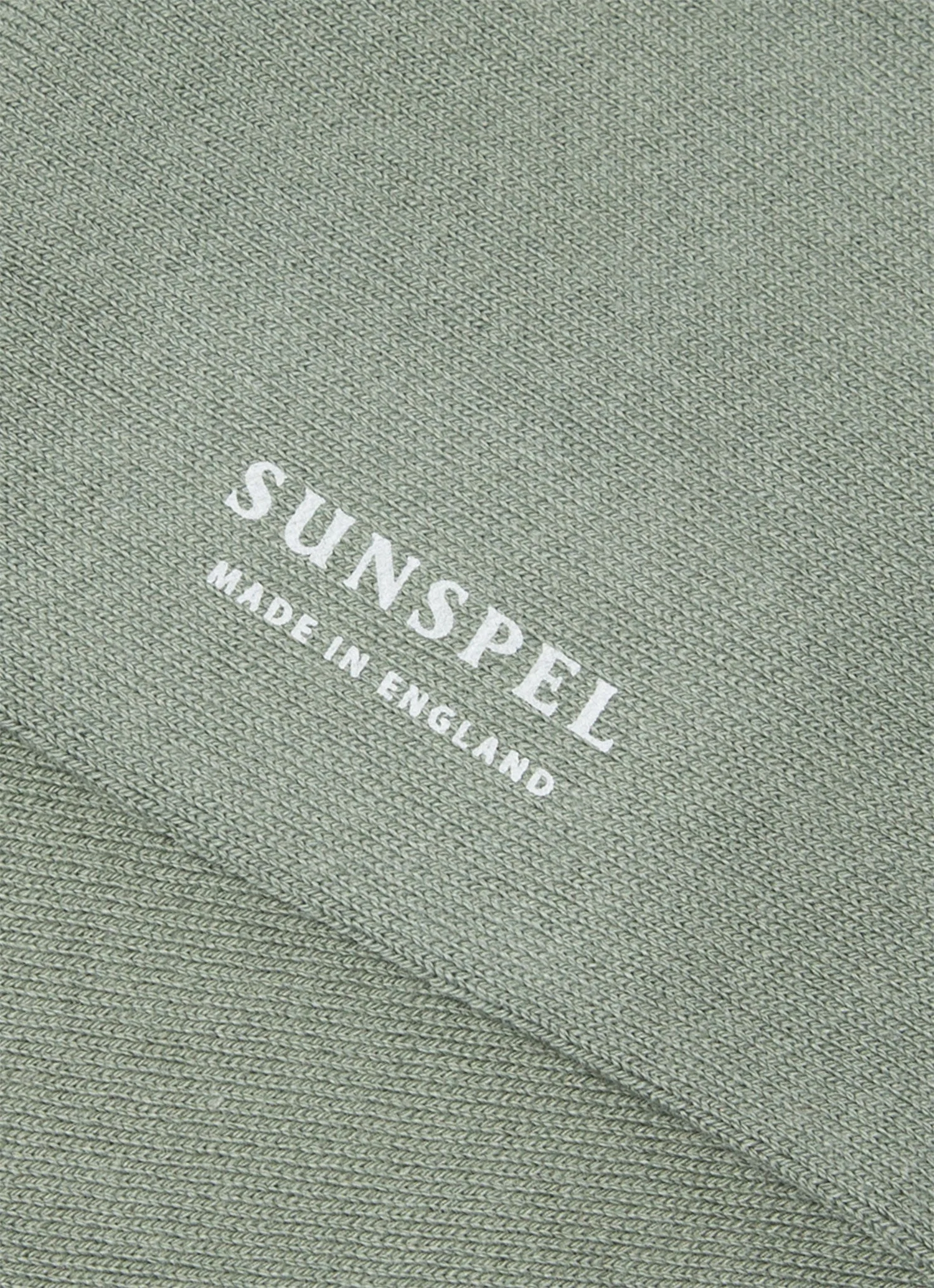 Men's Cotton Socks in Pistachio - Image 2