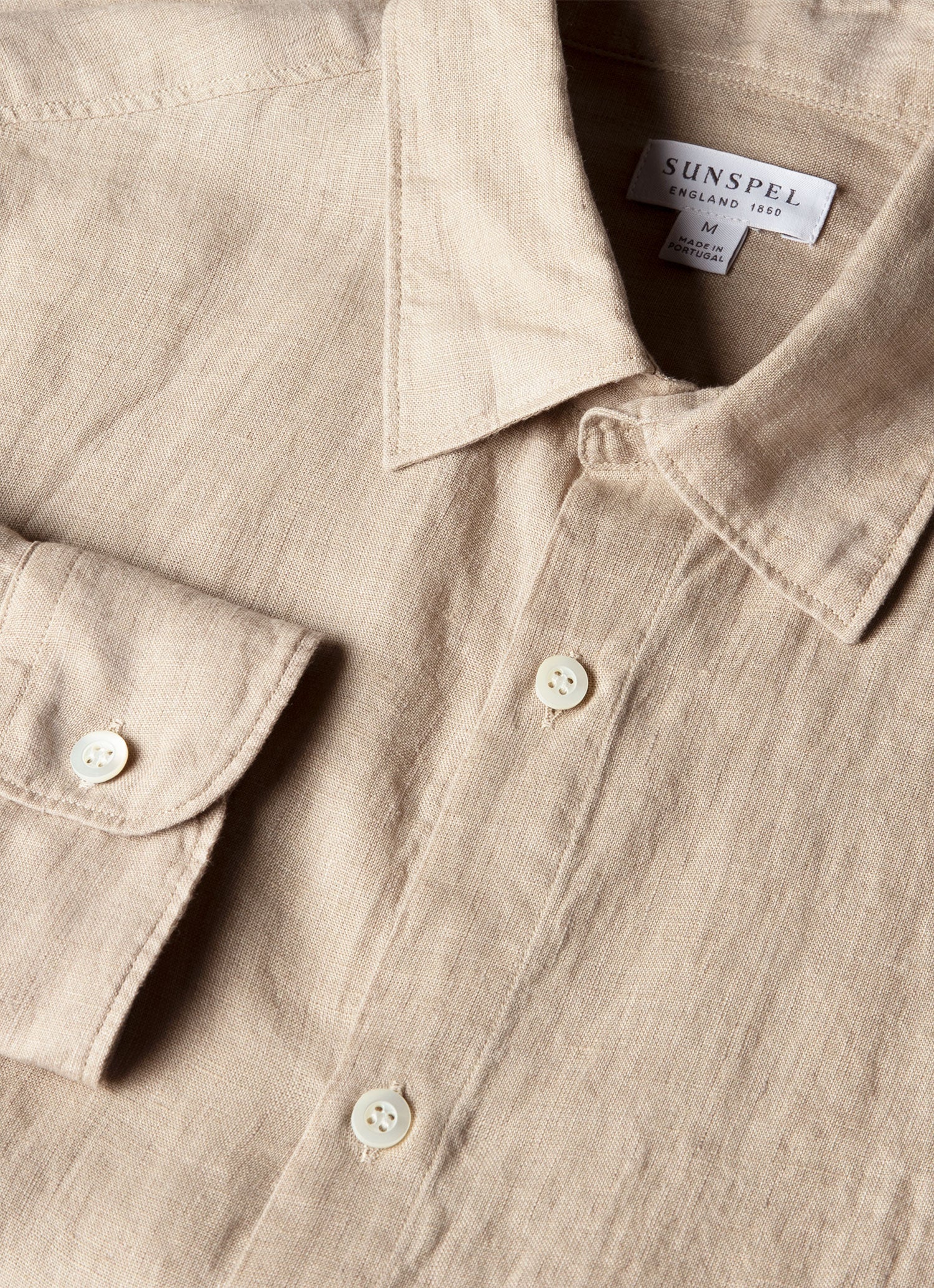 Men's Linen Shirt in Hazelwood - Image 4