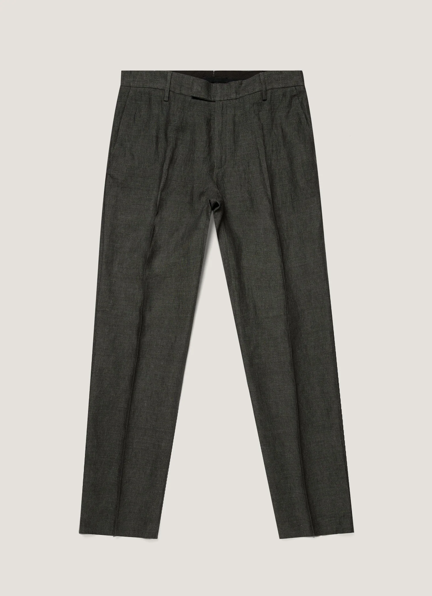 Men's Linen Two-Piece Suit in Forest - Image 5