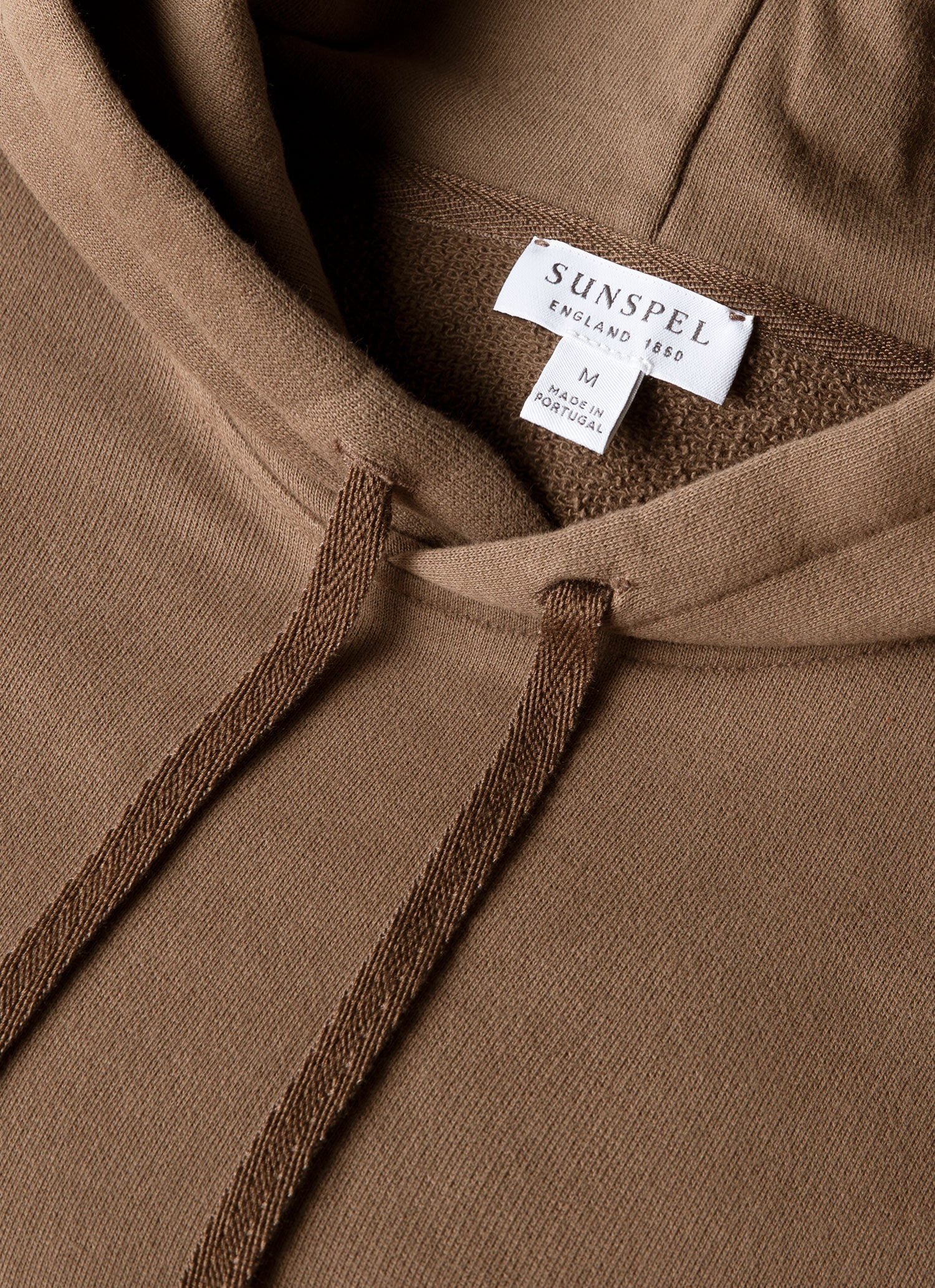 Men's Loopback Hoodie in Dark Cedar - Image 4