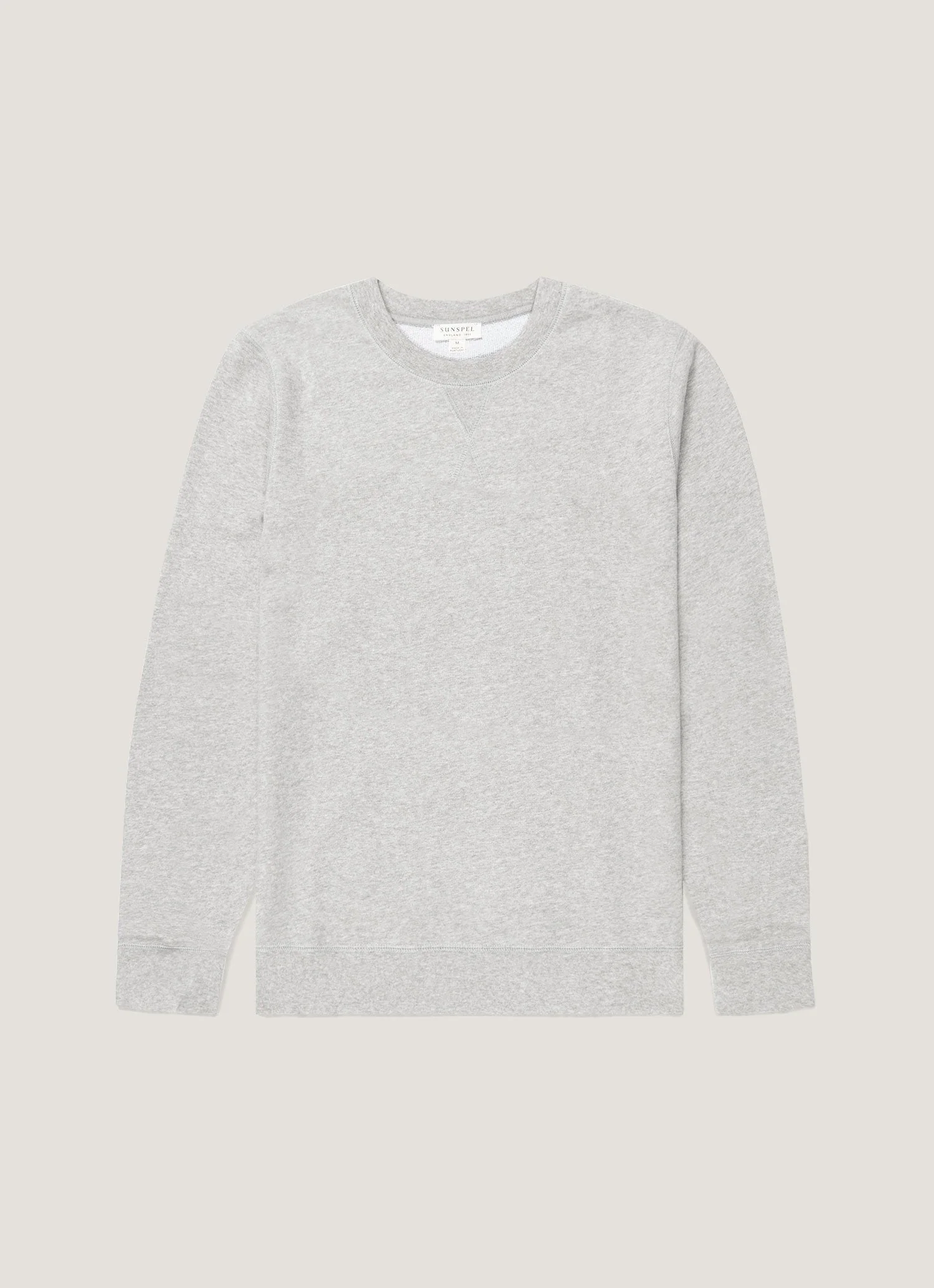 Men's Loopback Tracksuit in Grey Melange - Image 2