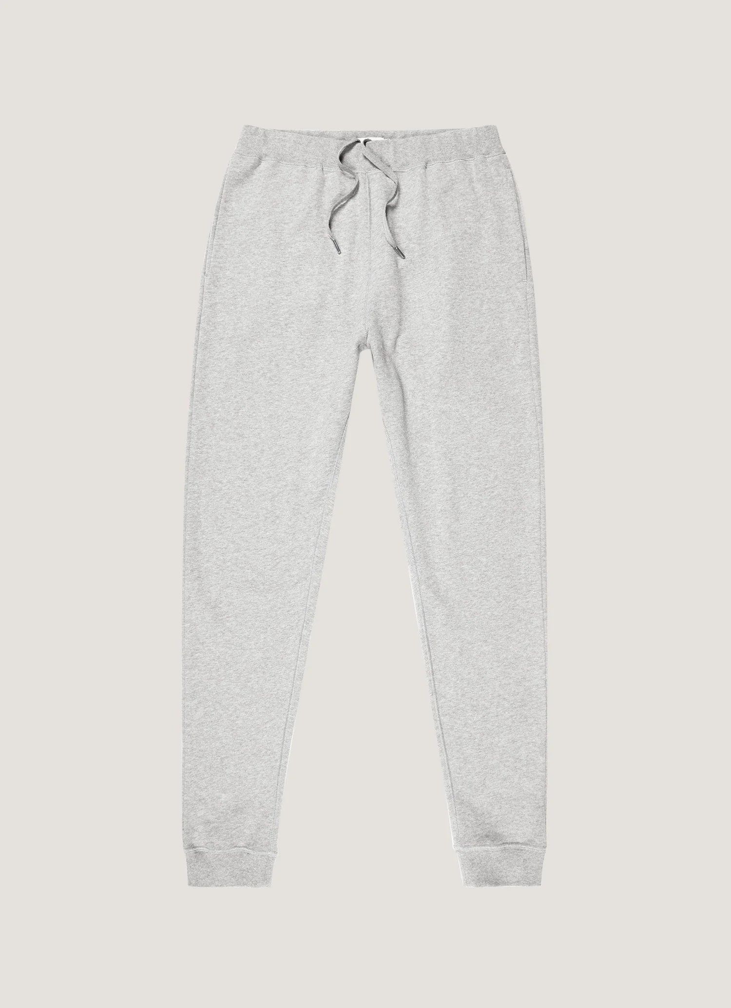 Men's Loopback Tracksuit in Grey Melange - Image 4