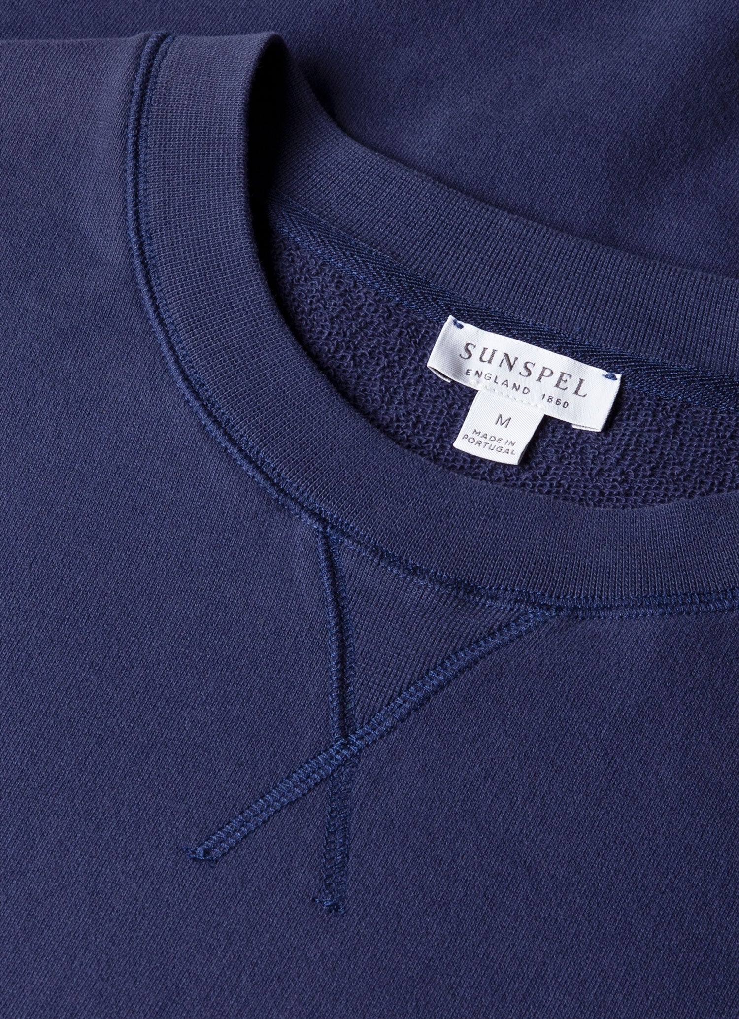 Men's Loopback Sweatshirt in Ink Blue - Image 4