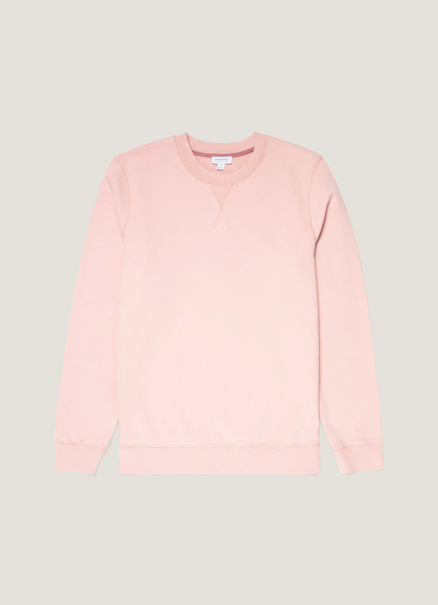 Men's Loopback Sweatshirt in Shell Pink