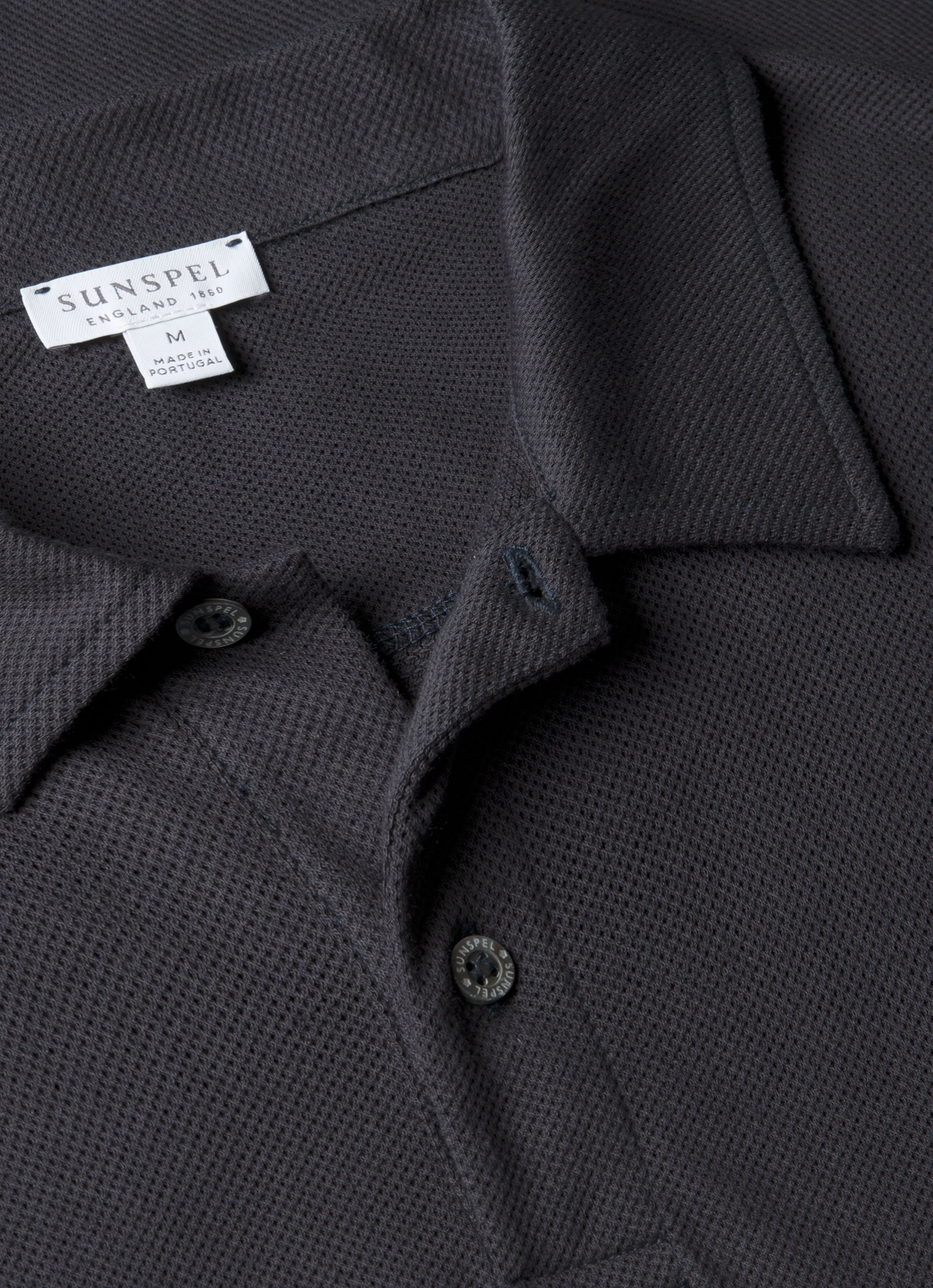 Men's Regular Fit Riviera Polo Shirt in Navy - Image 4