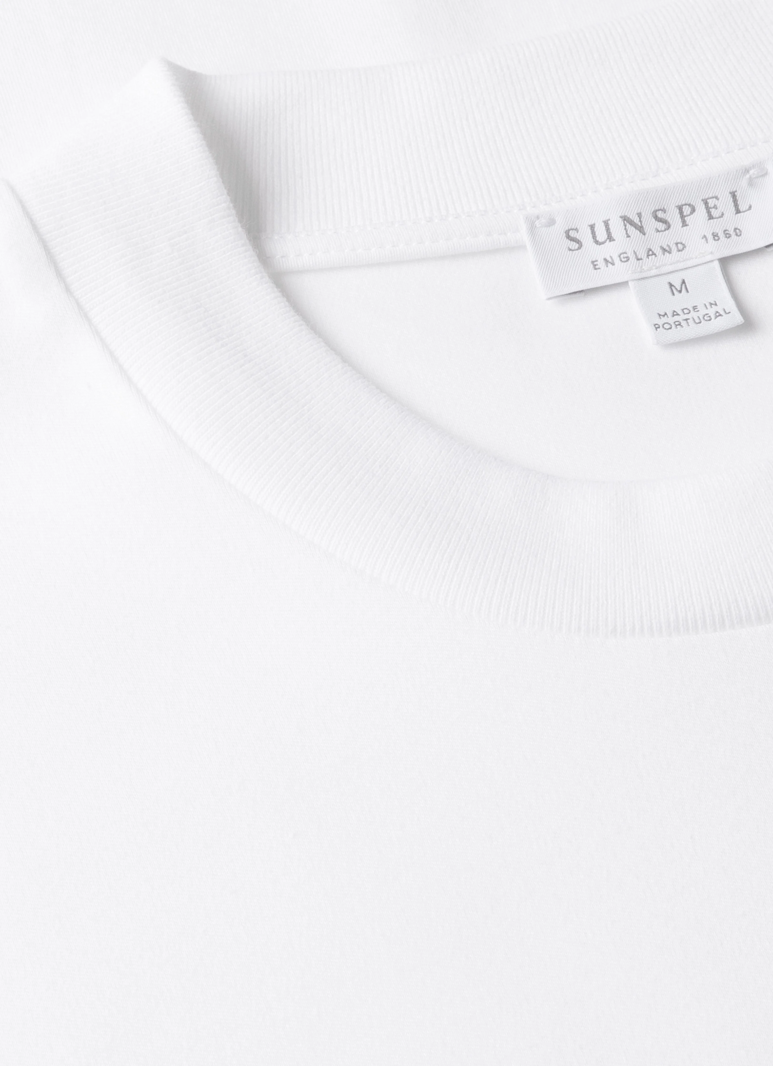 Men's Relaxed Fit Heavyweight T-shirt in White - Image 4
