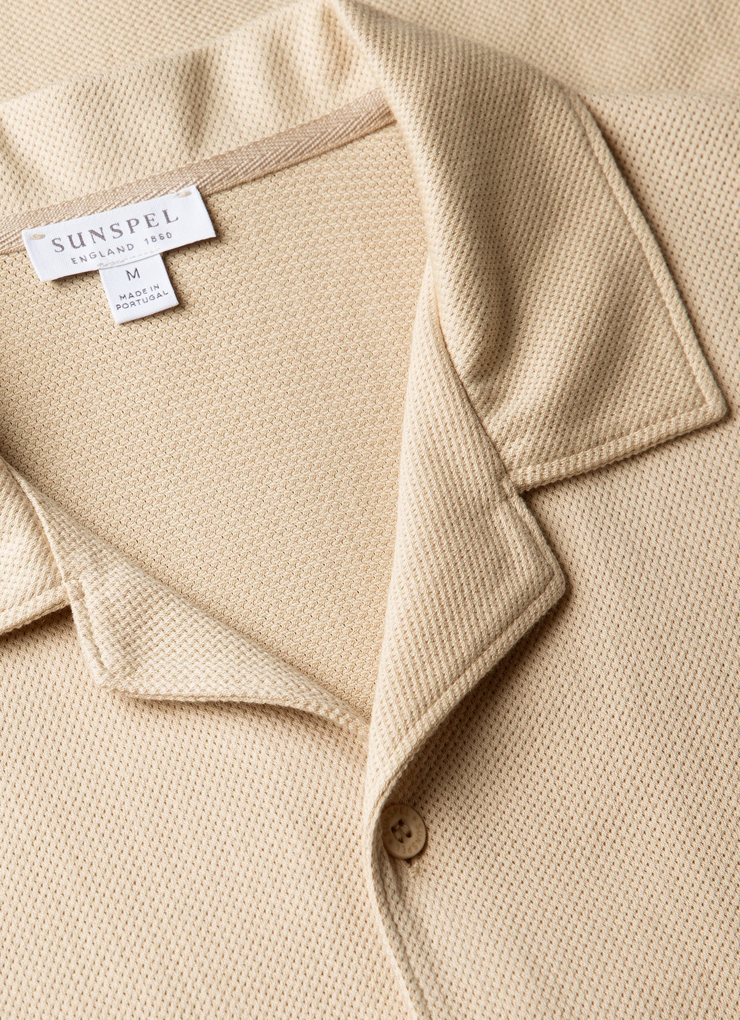 Men's Riviera Camp Collar Shirt in Hazelwood - Image 4