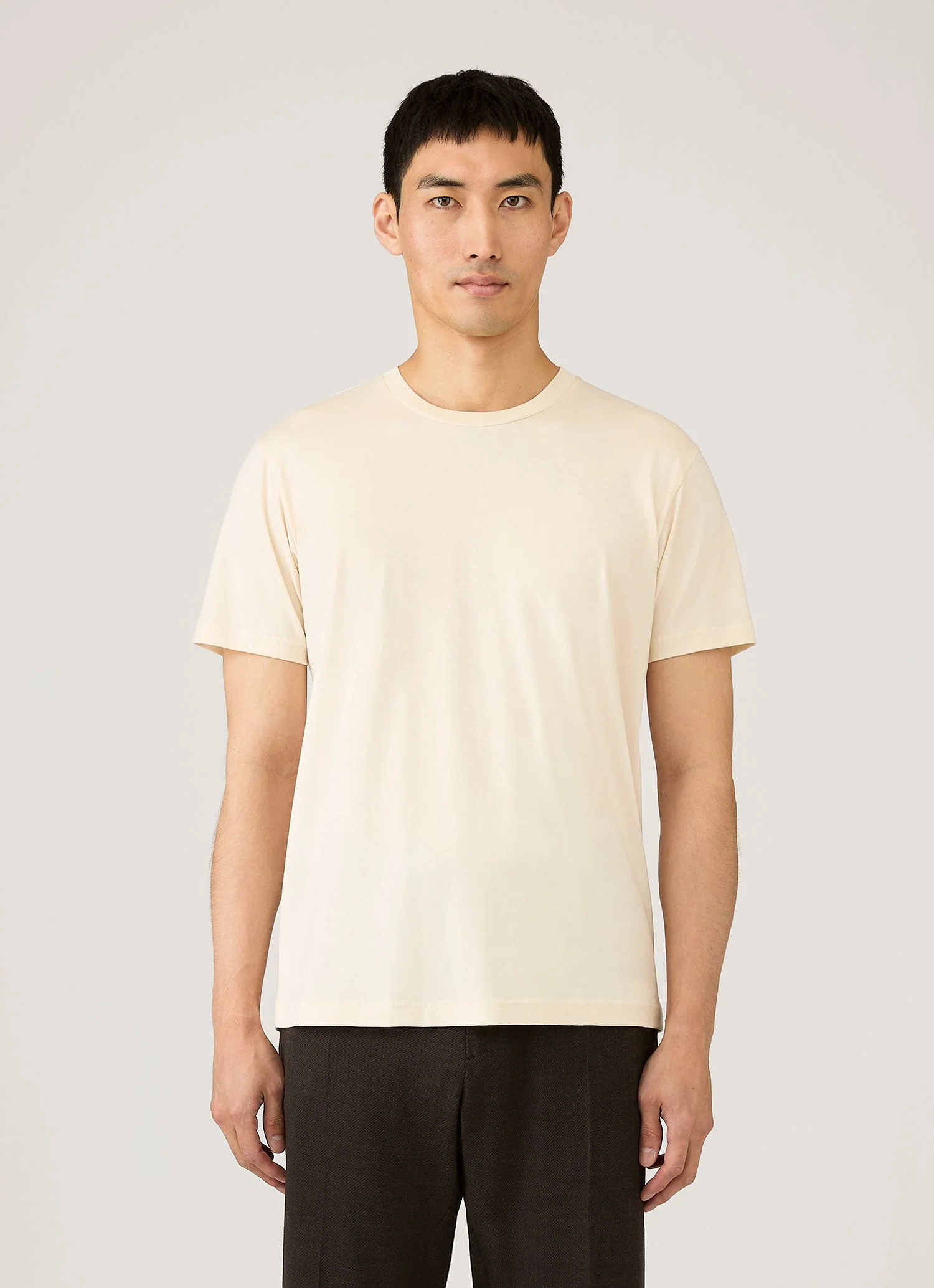 Men's Riviera Midweight T-shirt in Undyed - Image 2