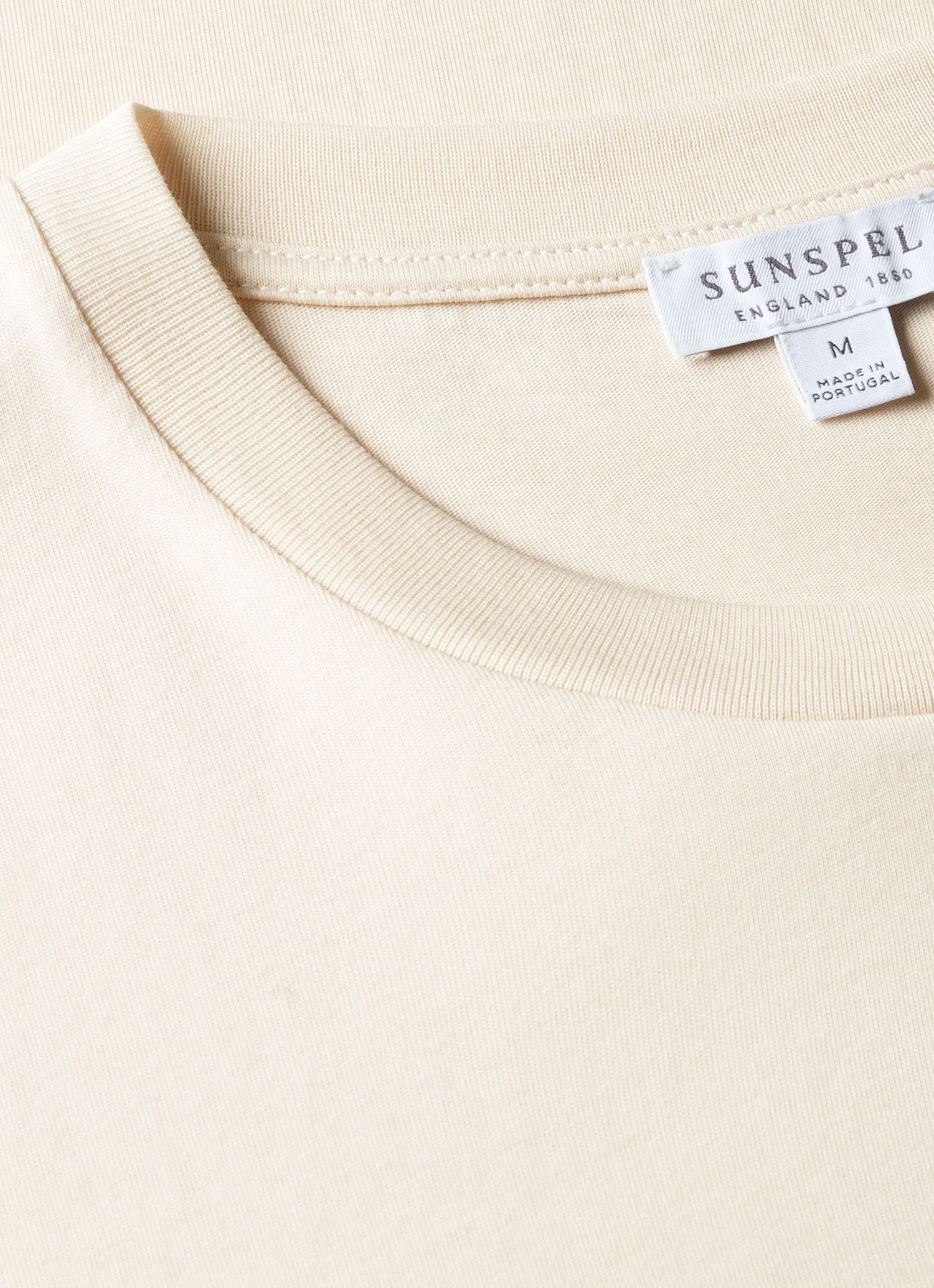 Men's Riviera Midweight T-shirt in Undyed - Image 4