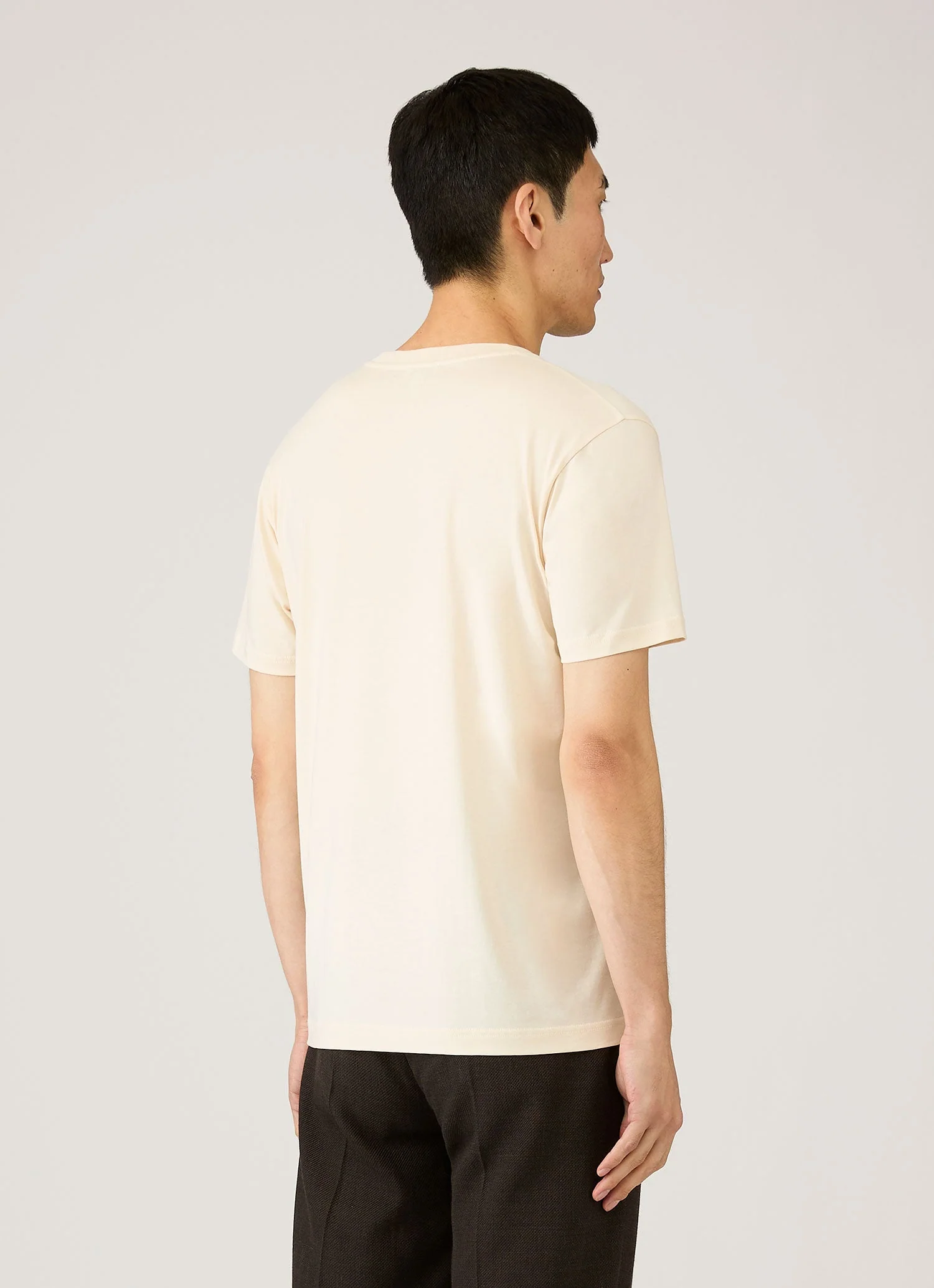Men's Riviera Midweight T-shirt in Undyed - Image 5