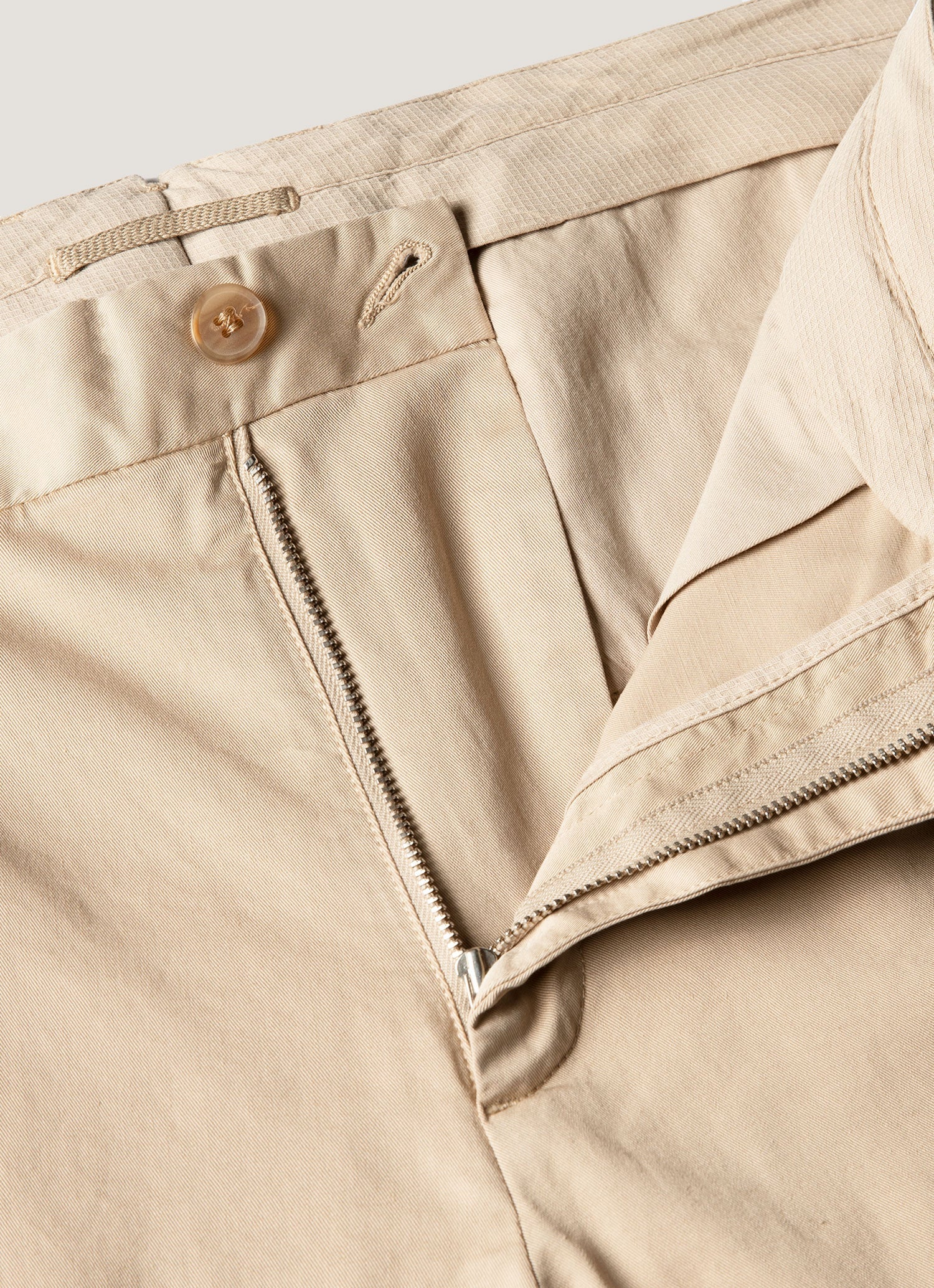 Men's Slim Fit Chino in Light Stone - Image 4
