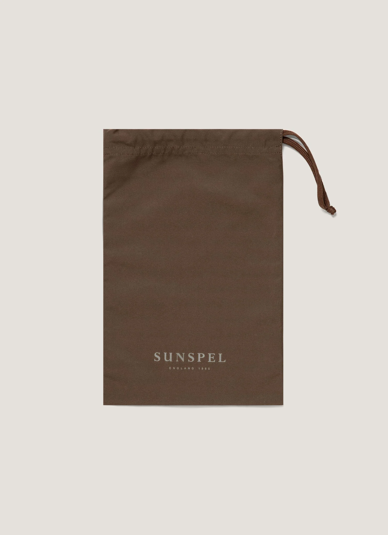 Men's Tailored Swim Shorts in Dark Walnut - Image 6