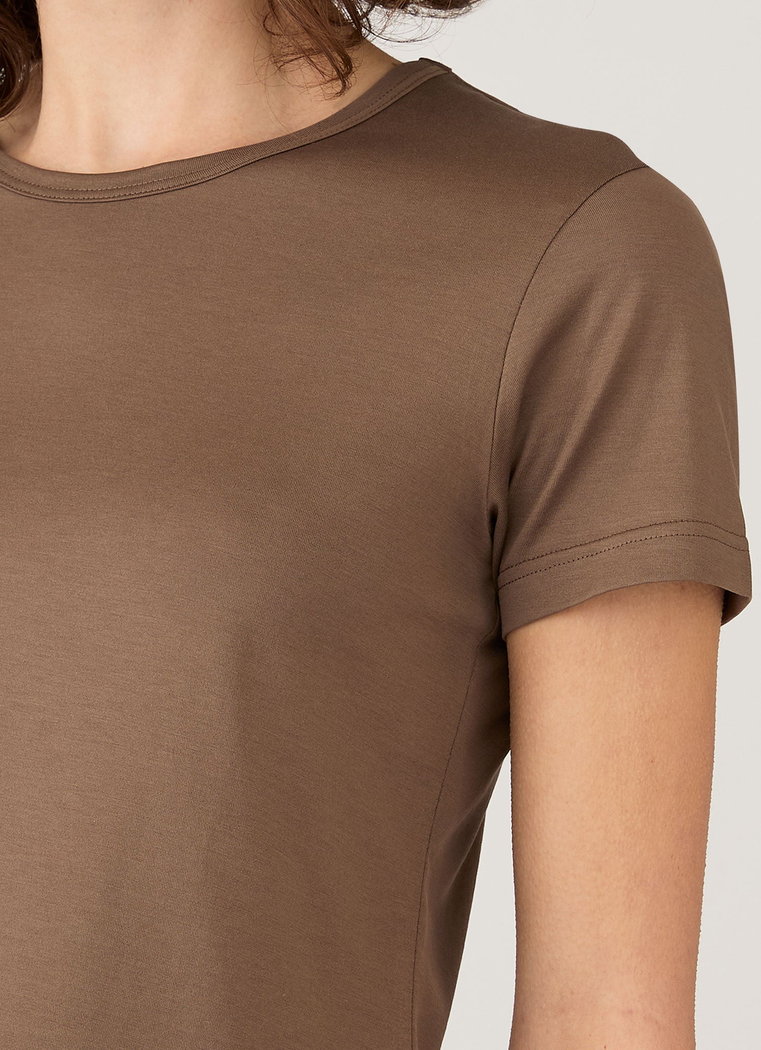 Women's Classic T-shirt in Dark Cedar - Image 4