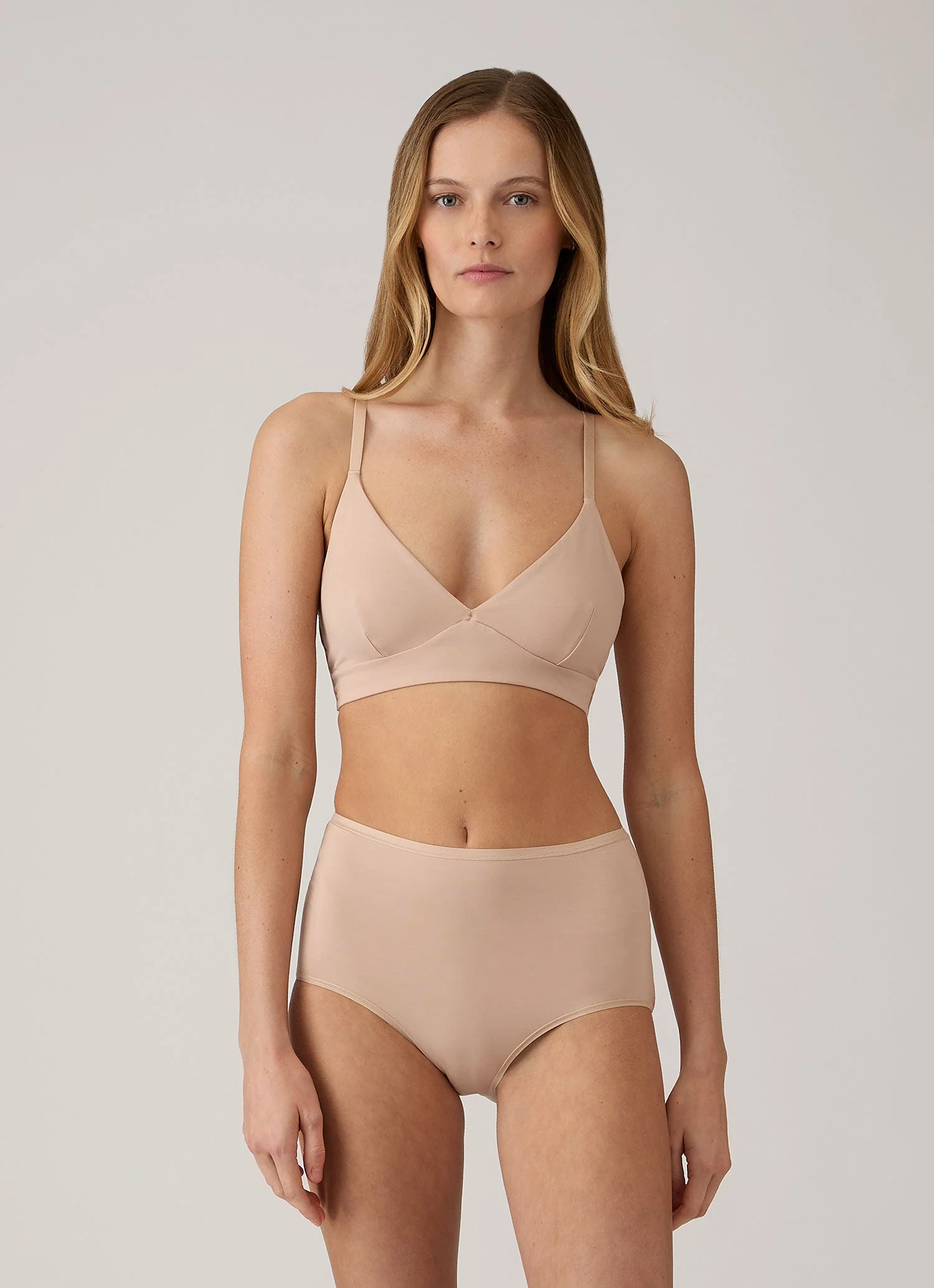 Women's Tencel™ Full Brief in Beige