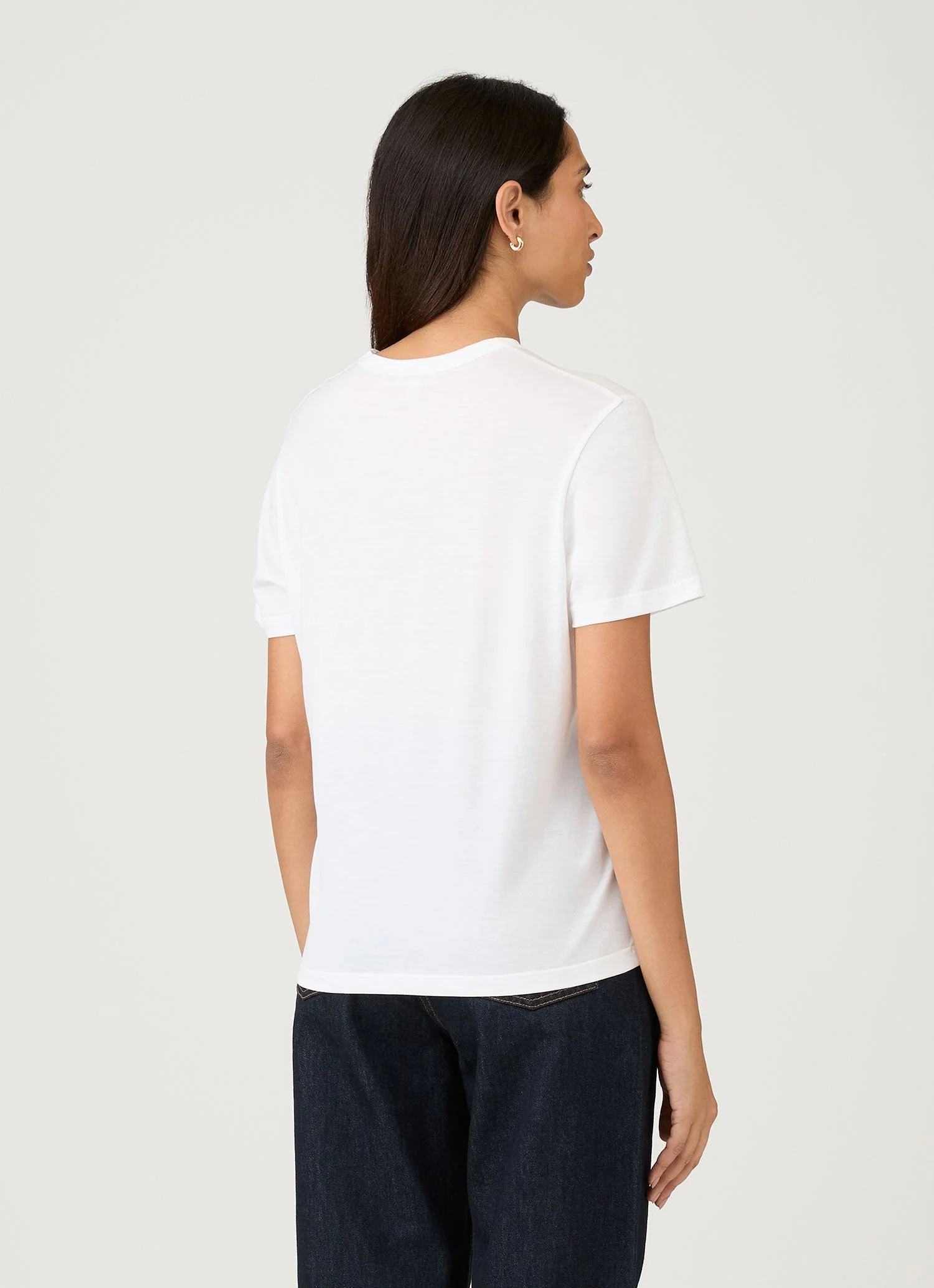 Women's Everyday T-shirt in White - Image 3